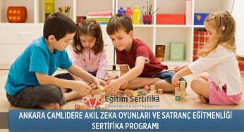 Akıl Zeka Oyunları ve Satranç Eğitmenliği Sertifika Programı Ankara Çamlıdere
