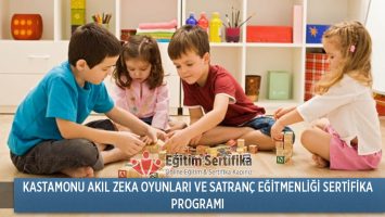 Akıl Zeka Oyunları ve Satranç Eğitmenliği Sertifika Programı Kastamonu