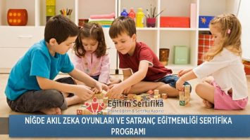 Niğde Akıl Zeka Oyunları ve Satranç Eğitmenliği Sertifika Programı