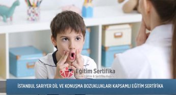 Dil ve Konuşma Bozuklukları Kapsamlı Eğitim Sertifika Programı İstanbul Sarıyer