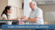 Hasta Kayıt Kabul Sertifika Programı İstanbul Zeytinburnu