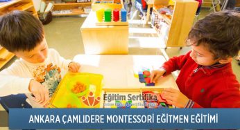 Montessori Eğitmen Eğitimi Ankara Çamlıdere